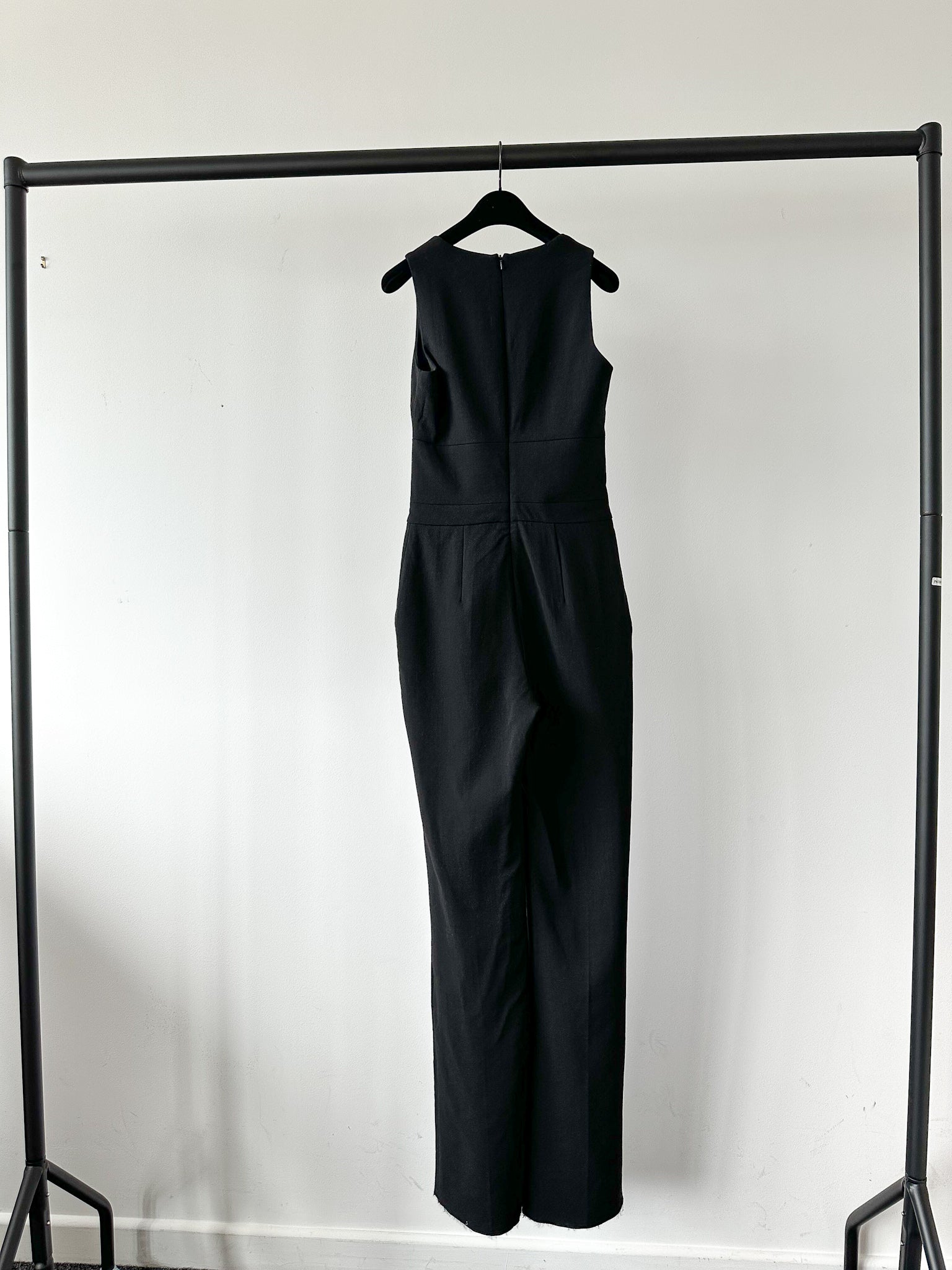 David Koma Black Cut-Out Buckle Front Evening Jumpsuit - House Of Huntington