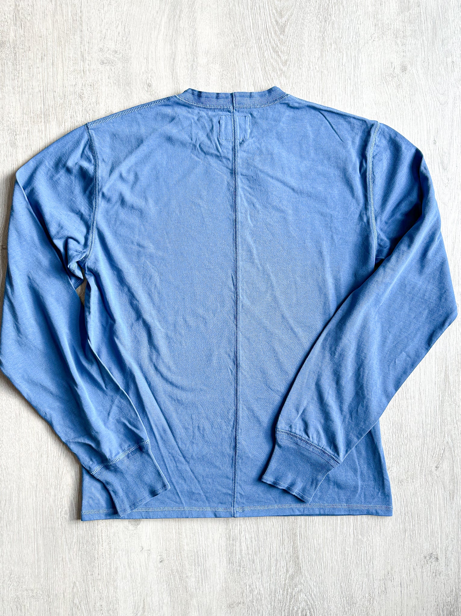 Drake's Dutch Blue Long Sleeve Hiking Tee Shirt - House Of Huntington