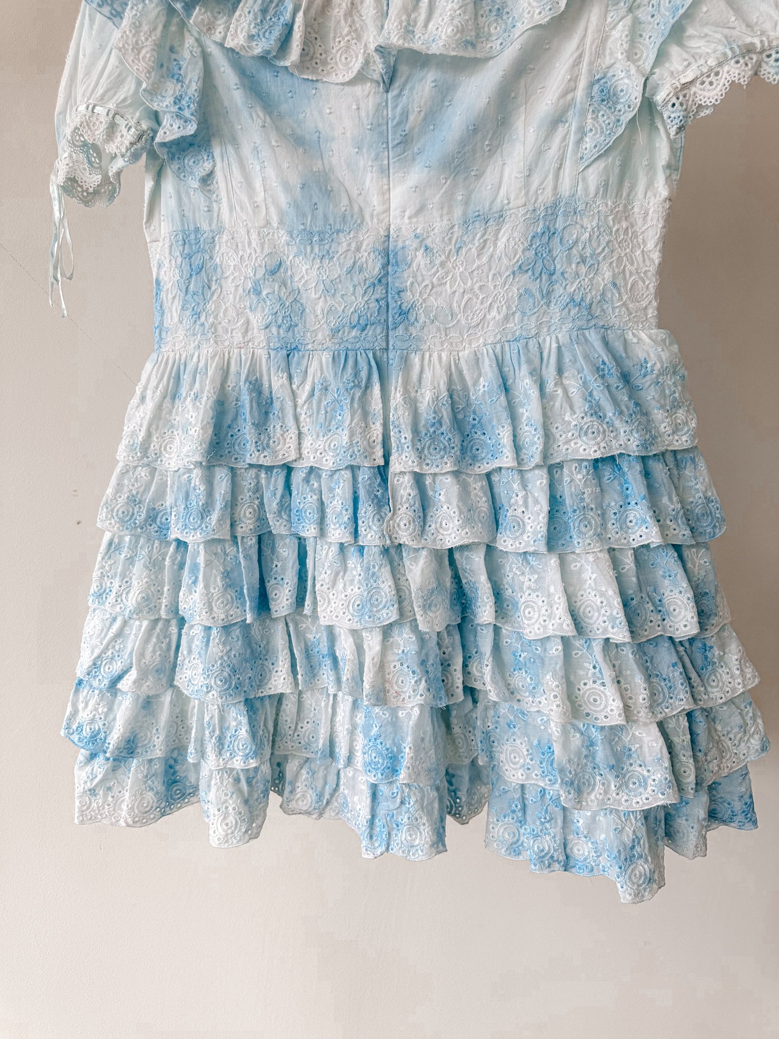 Amy Jane London Eidee Prairie Floral Embroidery Puff Sleeve Dress - House Of Huntington
