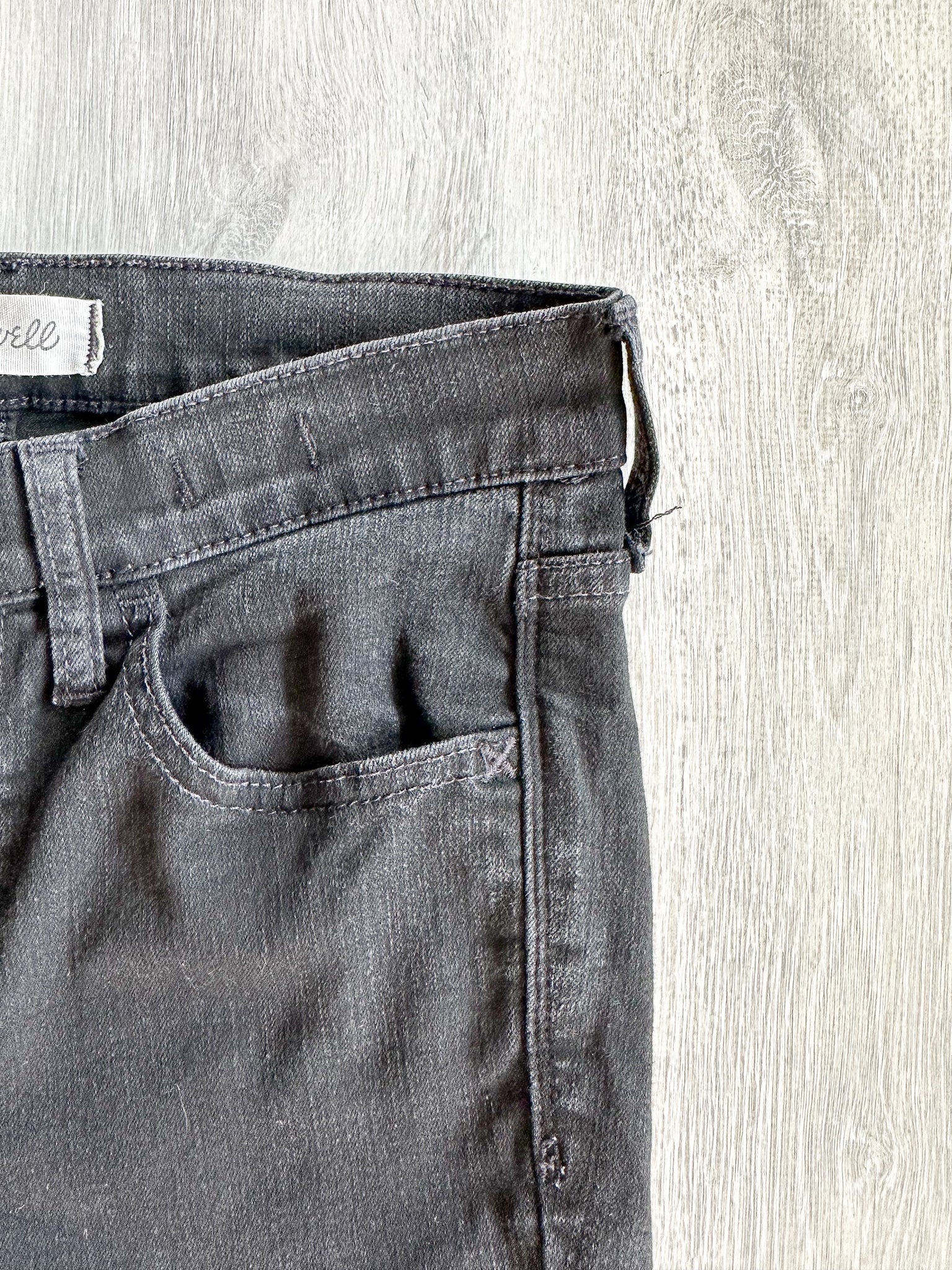 Madewell Roadtripper Bennett Black Skinny Jeans - House Of Huntington
