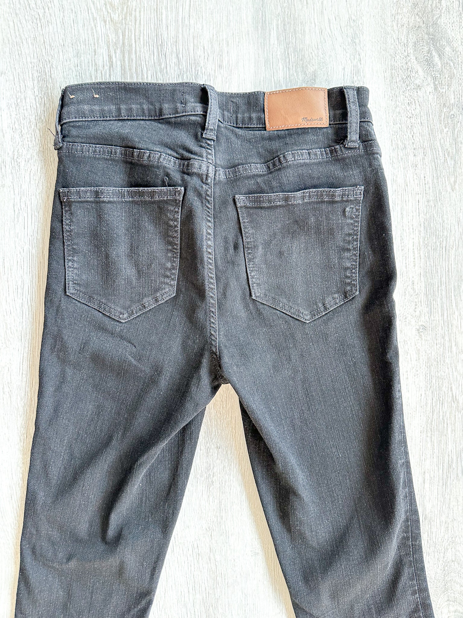Madewell Roadtripper Bennett Black Skinny Jeans - House Of Huntington