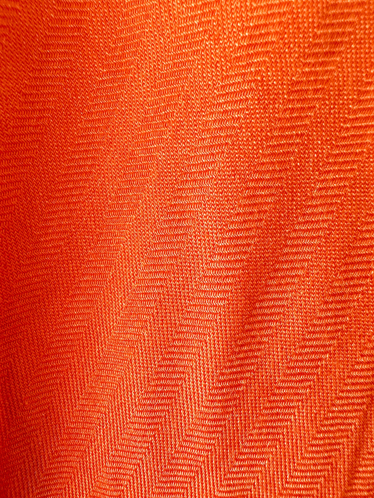 Gabriela Hearst Orange Cashmere Silk Twill Summer Maxi Dress - House Of Huntington