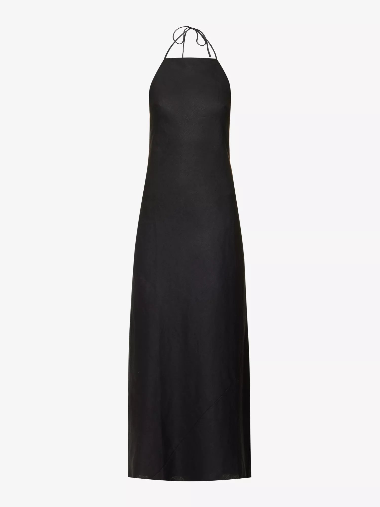 REFORMATION Selia Halterneck Strappy Open Back Linen Maxi Dress House Of Huntington REFORMATION Selia Halterneck Strappy Open Back Linen Maxi Dress House Of Huntington