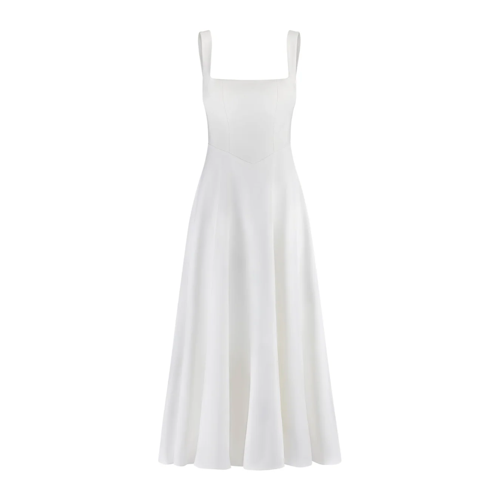 Odd Muse White Square Neck The Ultimate Muse High Waist Midi Dress House Of Huntington Odd Muse White Square Neck The Ultimate Muse High Waist Midi Dress House Of Huntington