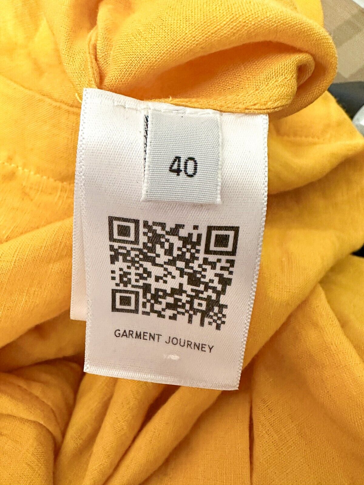 GABRIELA HEARST Yellow Massey Button-Up Shirt Maxi Dress - House Of Huntington