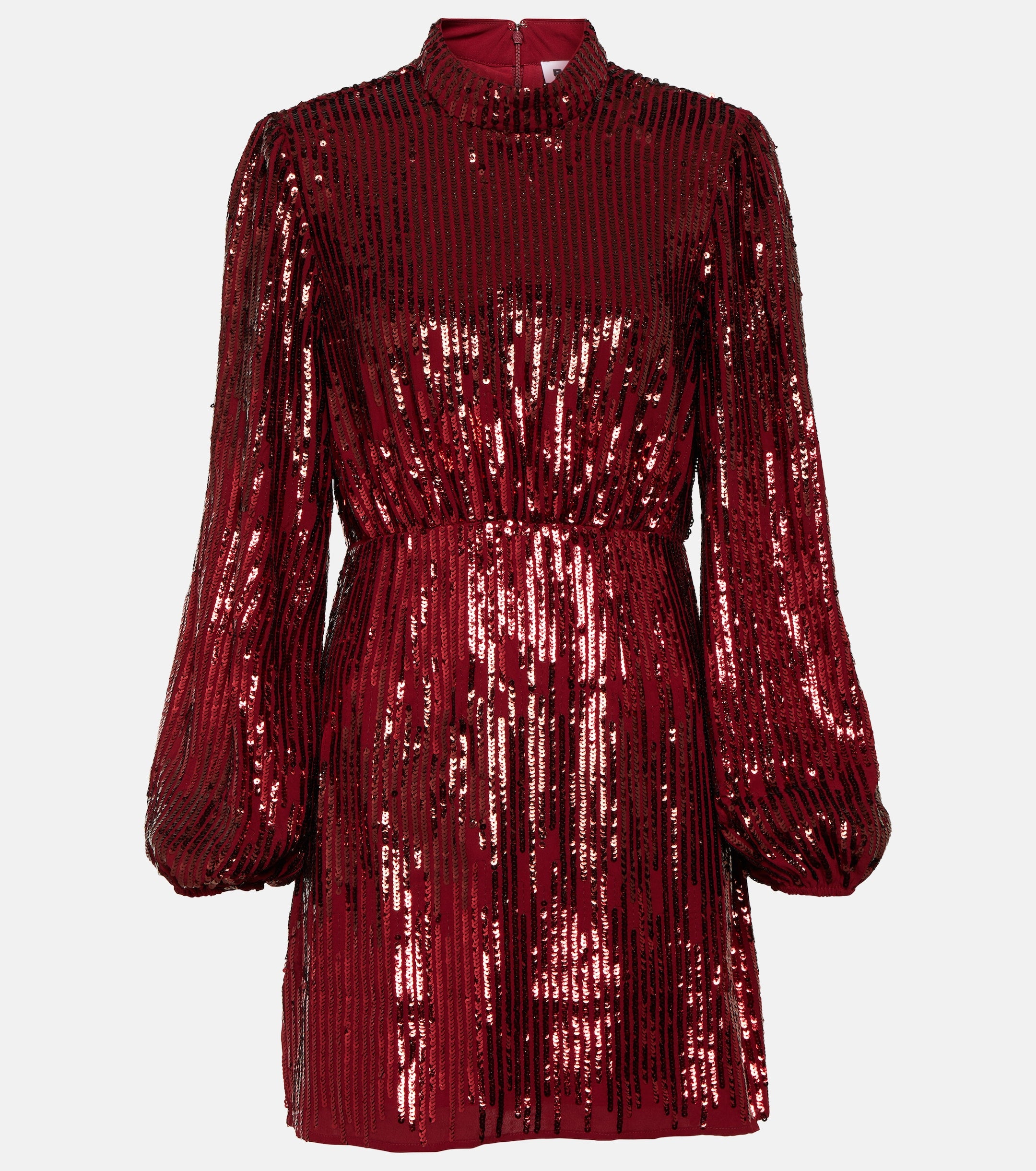 rixo dress sequin Ronan Mini Dress in Squiggle Sequin Ivory