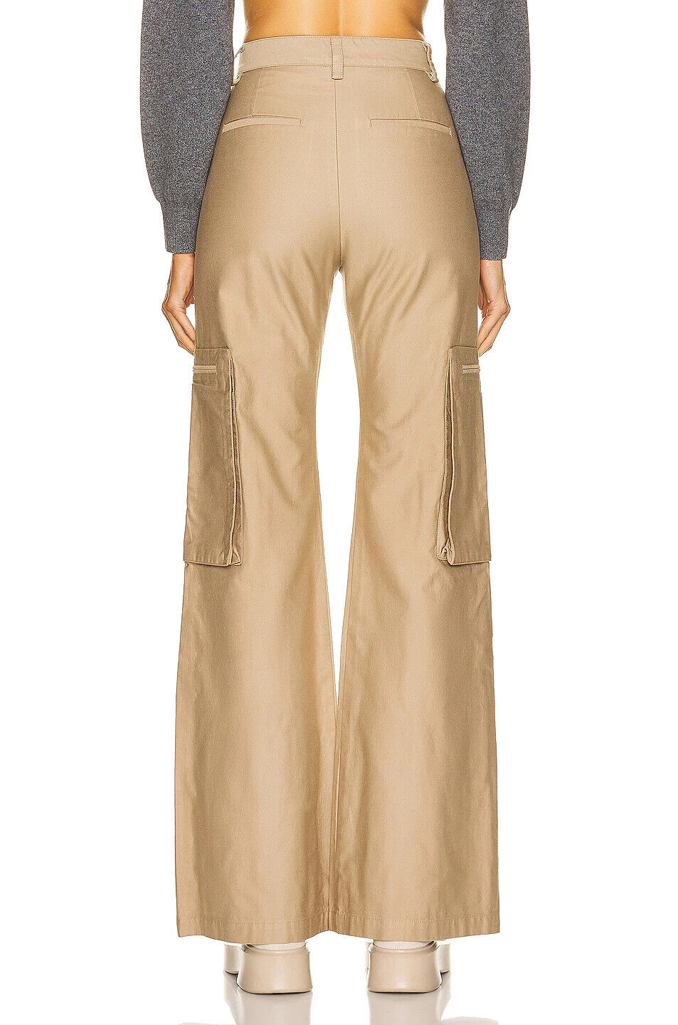 AMIRI Cargo Wide Tan Trousers - House Of Huntington