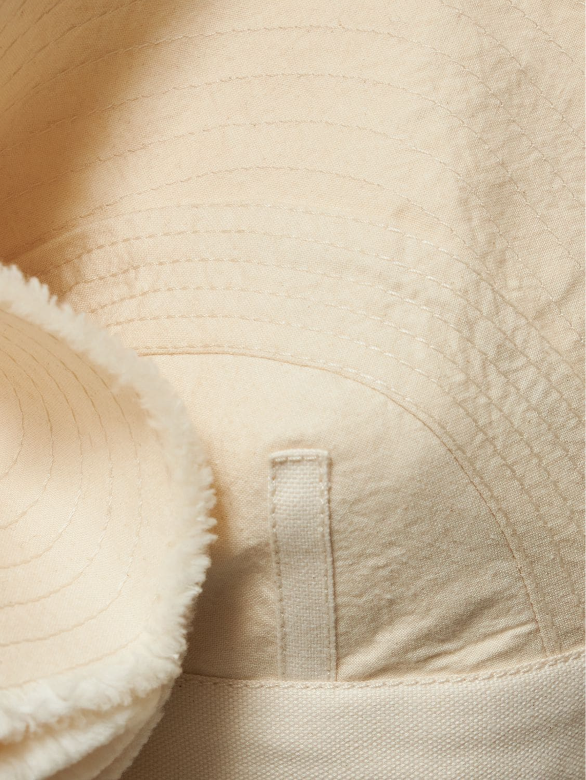 JACQUEMUS La Brassiere Artichaut Canvas Ruffle Crop Bra Top - House Of Huntington