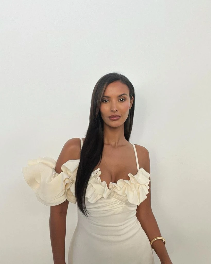 JACQUEMUS La Duna Ruffled Trim Mini White Dress - House Of Huntington