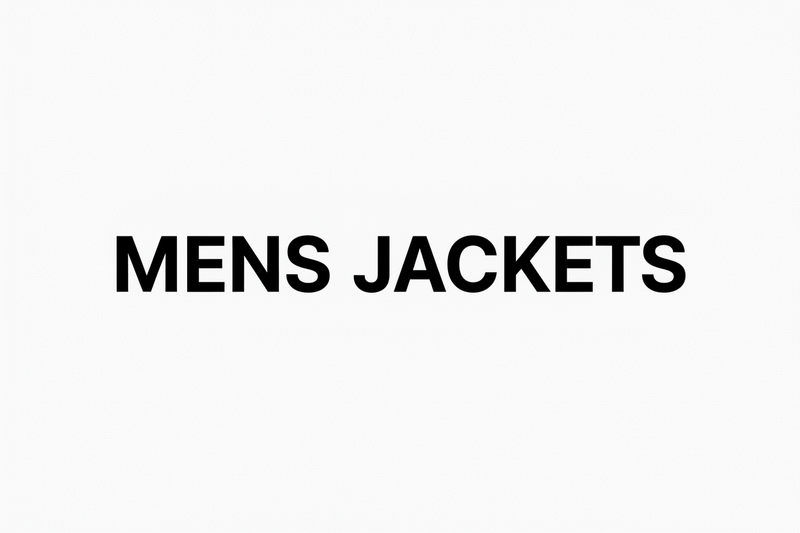 Men's Jackets