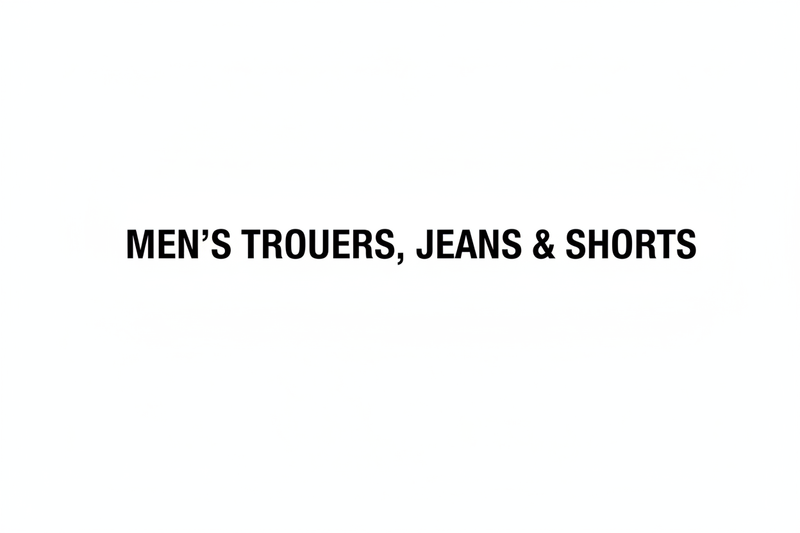 Men's Trousers, Jeans & Shorts – Designer Past Season Collections Below RRP