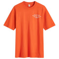 T-shirt orange en jersey de coton de l'initiative Sporty &amp; Rich Health