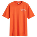 T-shirt orange en jersey de coton de l'initiative Sporty &amp; Rich Health