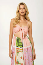 Manoush Patchwork Crochet Tank Dress