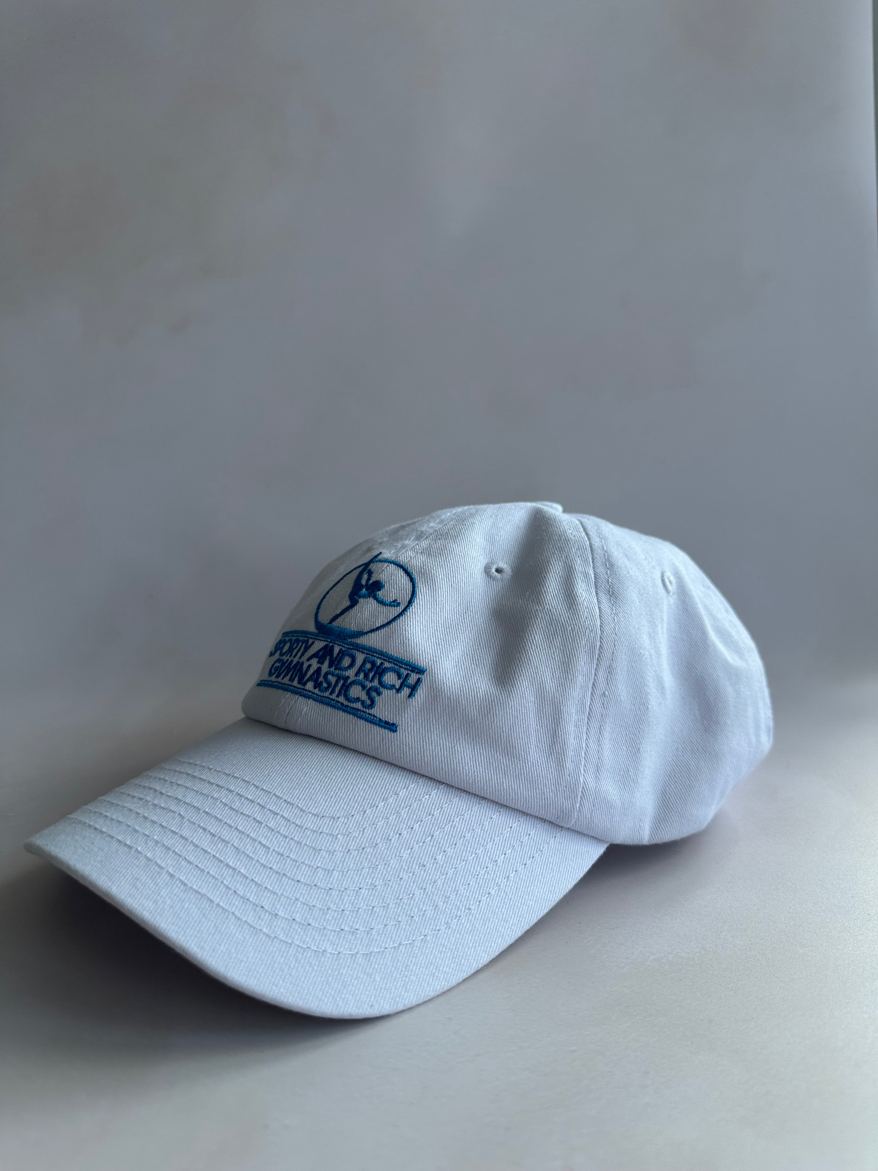 Sporty And Rich Gymnastics White Baseball cap