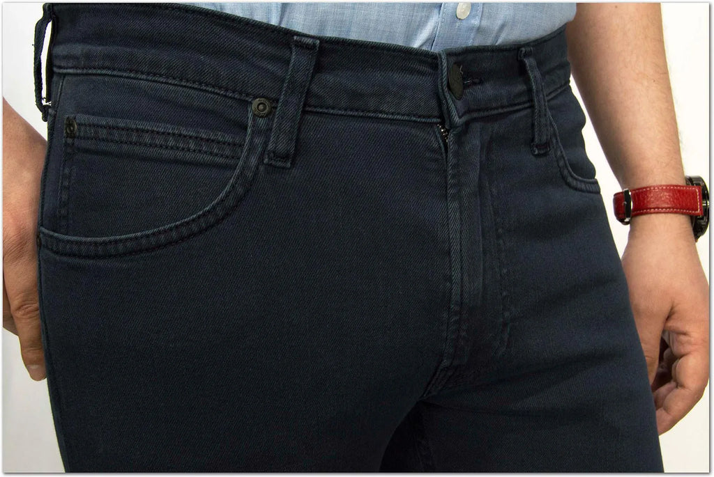 LEE Luke Tapered Dark Grey Jeans