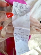 Valentino Garavani Couture Pink PP Crepe Off Shoulder Statement Jumpsuit