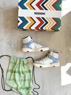 MISSONI Basket 90 Fruit Base Trainers Sneakers + MISSONI Bag