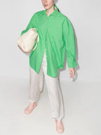 THE FRANKIE SHOP Melody Organic Cotton Button Up Boyfriend Shirt - House Of Huntington