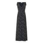 Rixo London Black Siena Emma Polka Spotted Petite Dress