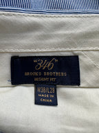 Brooks Brothers Blau Weiß Gestreifte Hose