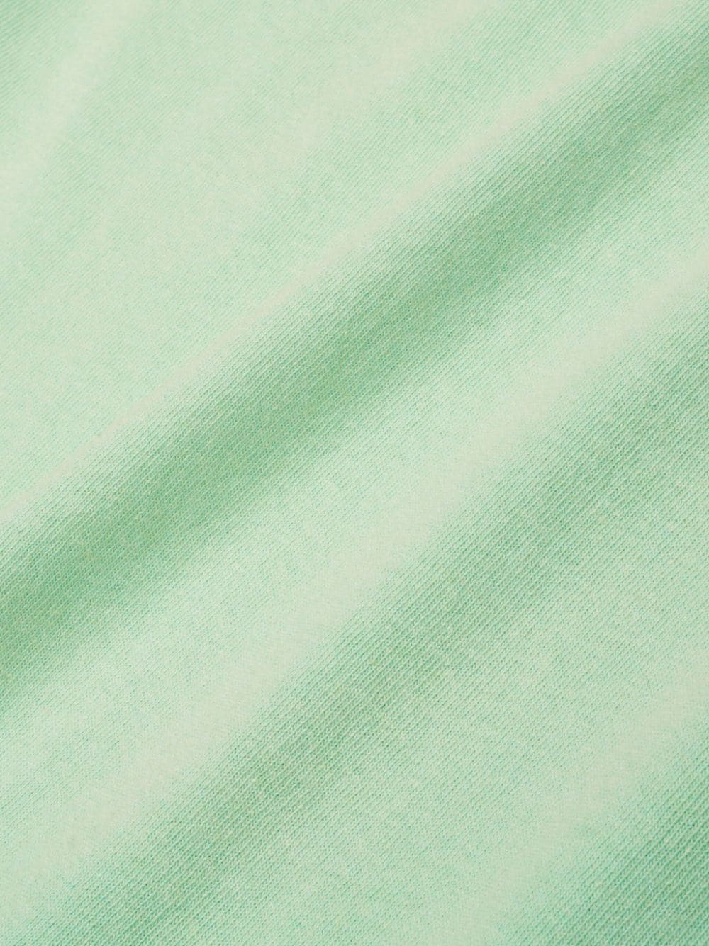 SPORTY & RICH Mens Mint Green Crew Neck Logo Sweatshirt - House Of Huntington