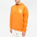 Objects IV Life By Daniel Arsham Men's Continuity Print Hoody in Studio Orange