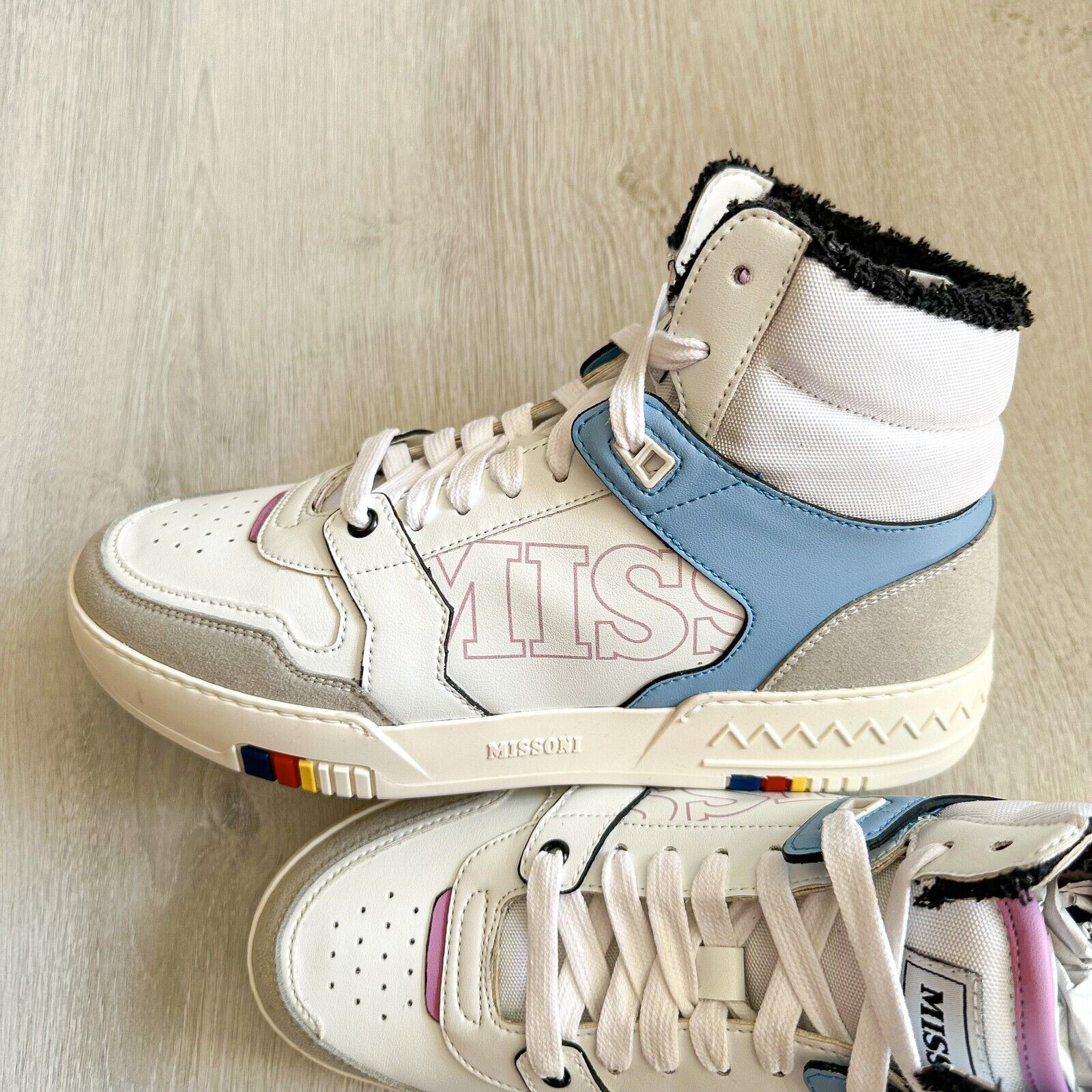 MISSONI Basket 90 Fruit Base Trainers Sneakers + MISSONI Bag