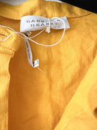 GABRIELA HEARST Yellow Massey Button-Up Shirt Maxi Dress - House Of Huntington