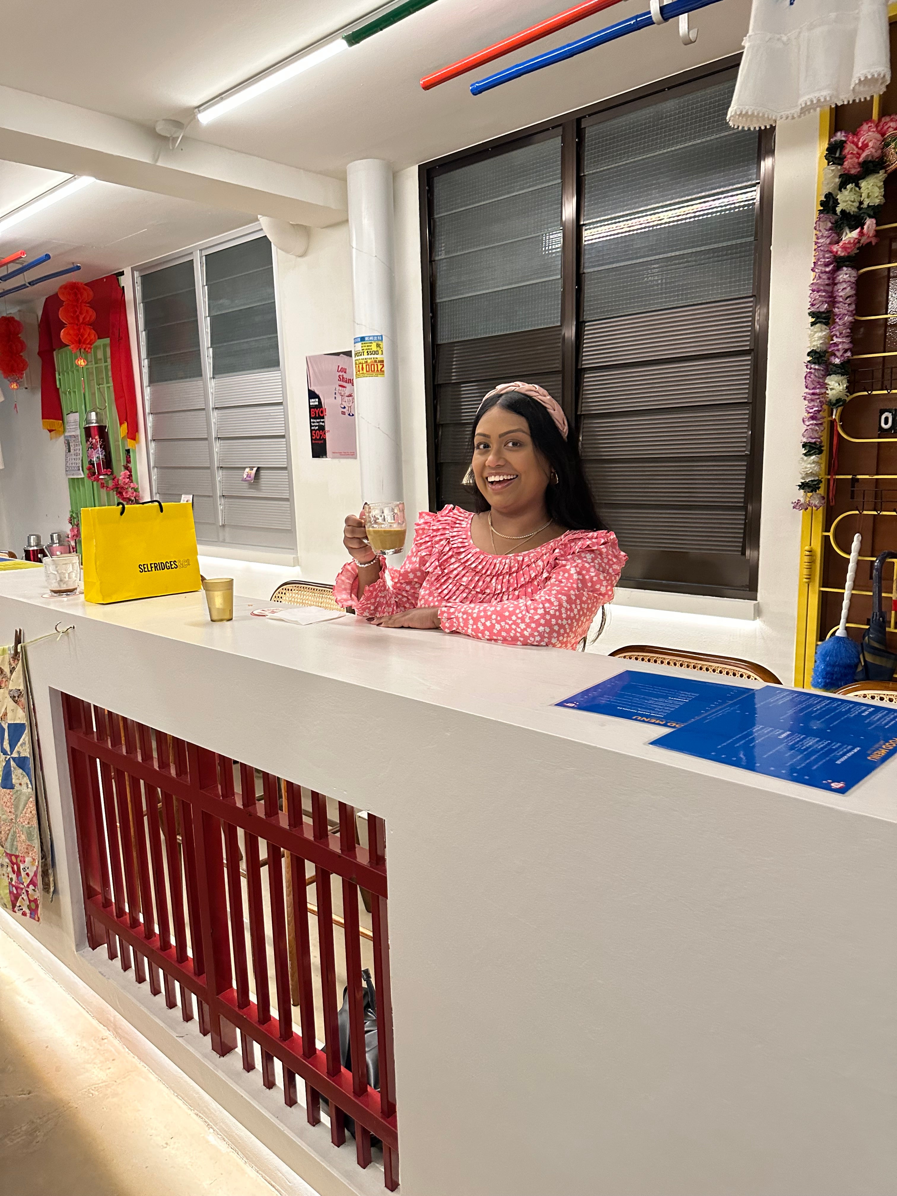 Rixo London Pink Ditsy Daisy Floral Ruffle Pleat Neck Leila Blouse - House Of Huntington