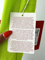 Valentino Garavani Green Pleat Detail One Shoulder Evening Occasion Gown