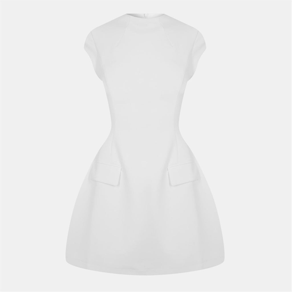 Odd Muse White The Ultimate Muse Cap Sleeve Mini Dress