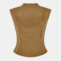 Odd Muse The Ultimate Structured Sleeveless Blouse Top