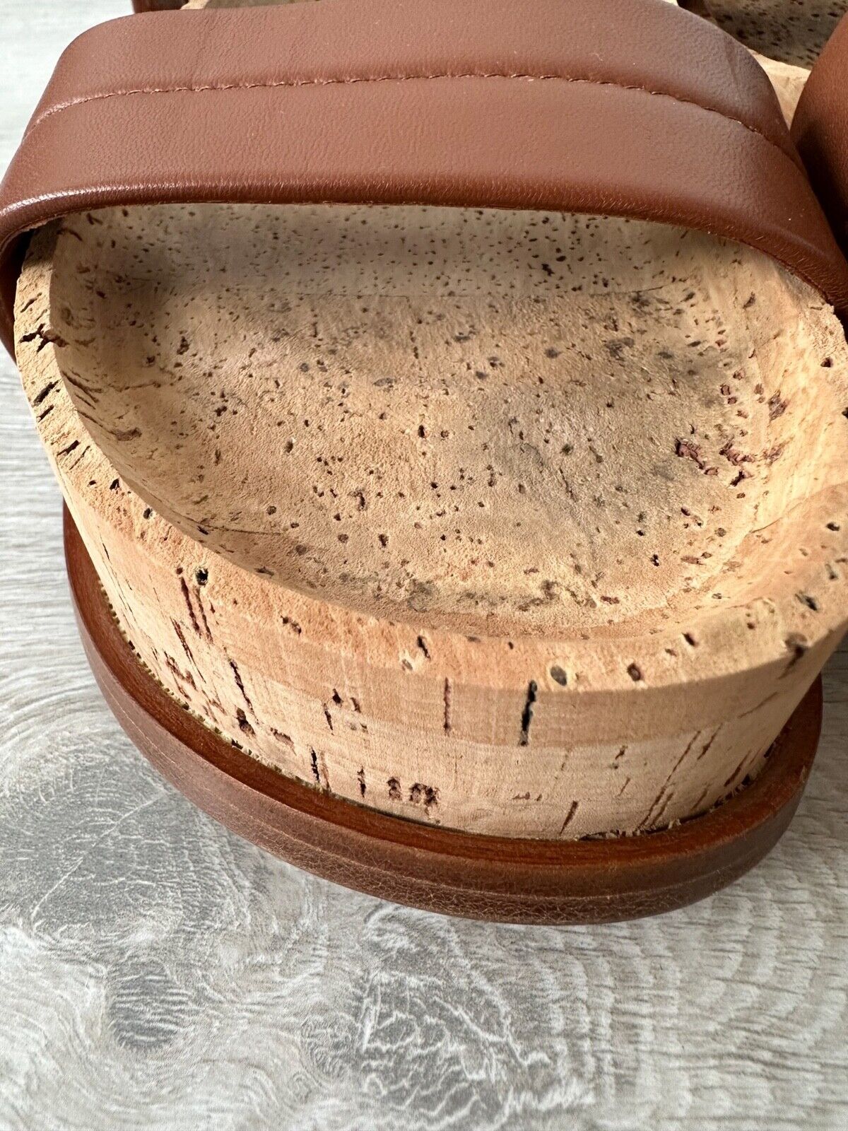 Gabriela Hearst Striker Leather Sandals Summer Chic Cognac Brown - House Of Huntington