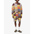 The Elder Statesman Patchwork Knitted Shorts