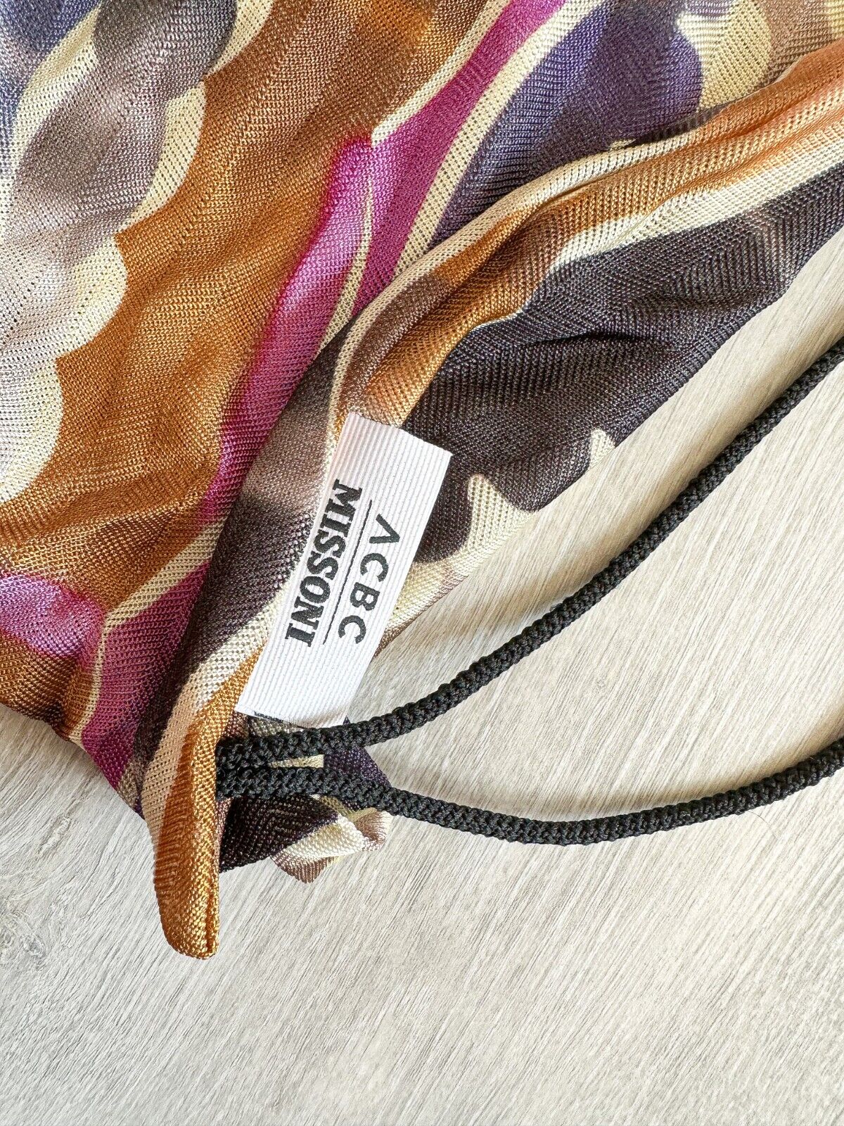 MISSONI Basket Zigzag Chevron Multicolour ACBC Trainers Sneakers + MISSONI Bag