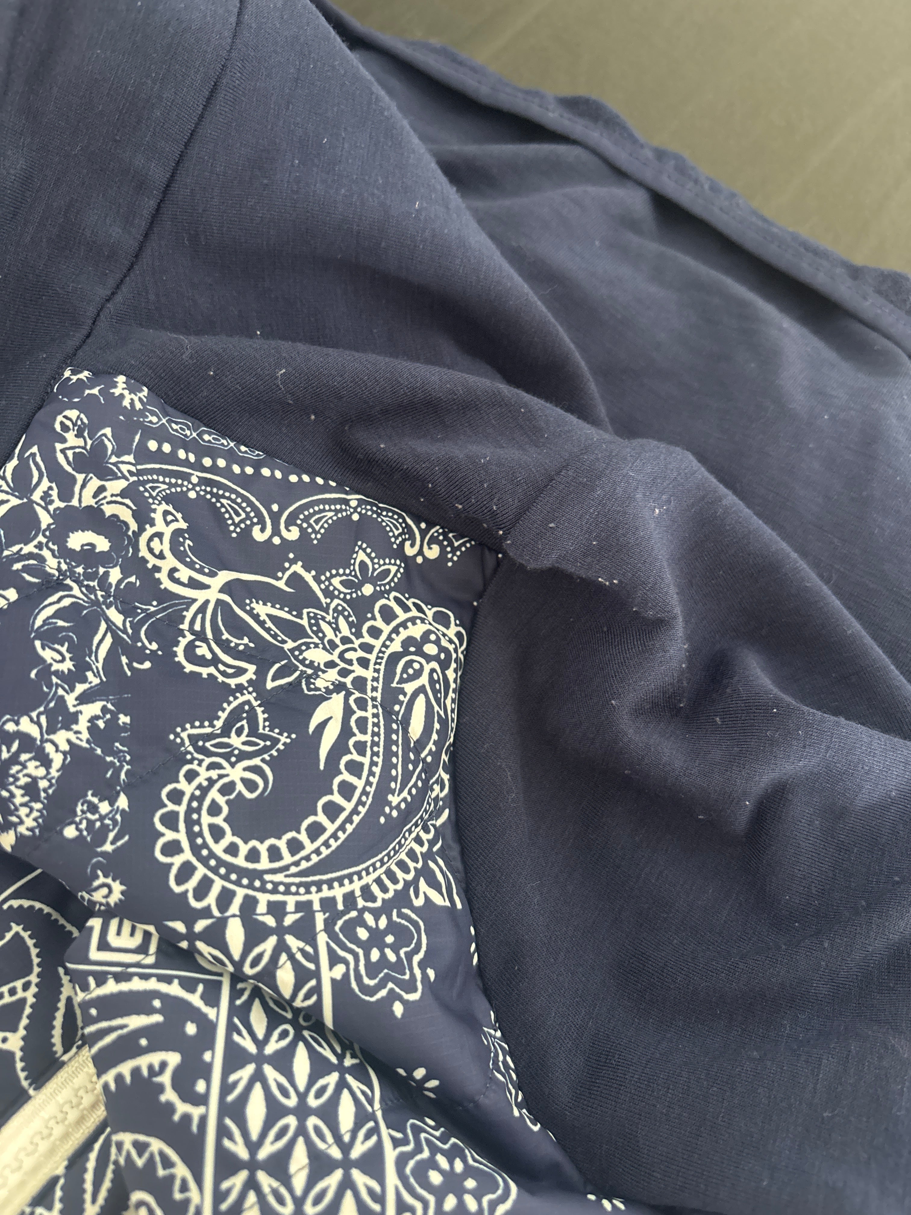 Ralph Lauren RLX Bandana Print Blue Hybrid Jacket