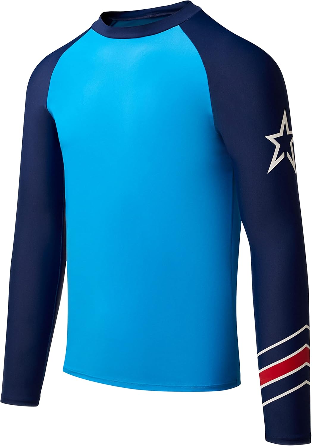 Perfect Moment Mens Blue Long Sleeve Rash Guard Ski Top