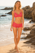 Pain De Sucre Divine Pink Lace Triangle BH