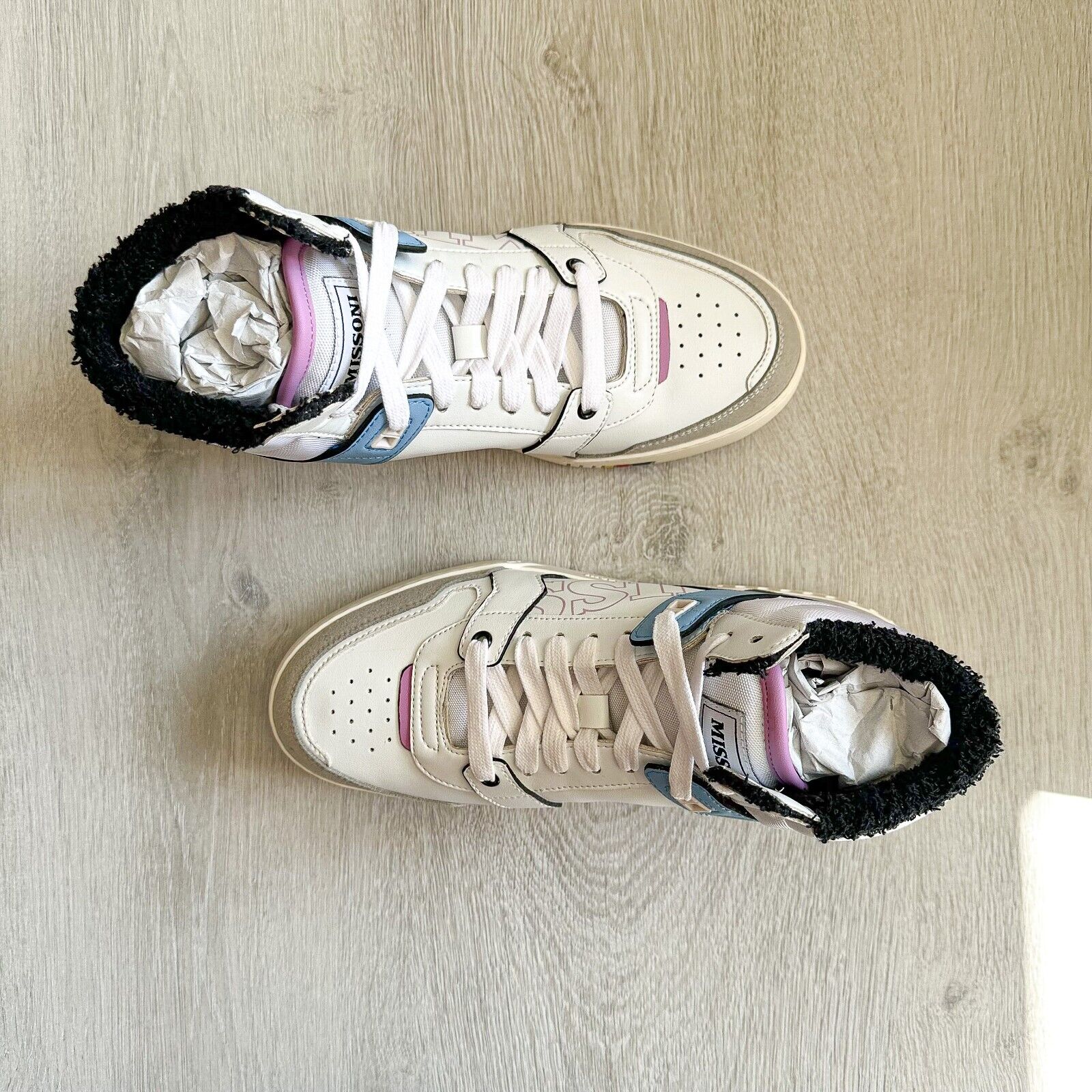 MISSONI Basket 90 Fruit Base Trainers Sneakers + MISSONI Bag