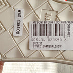 MISSONI Logo 90 White Red Trainers Sneakers + Chevron Bag