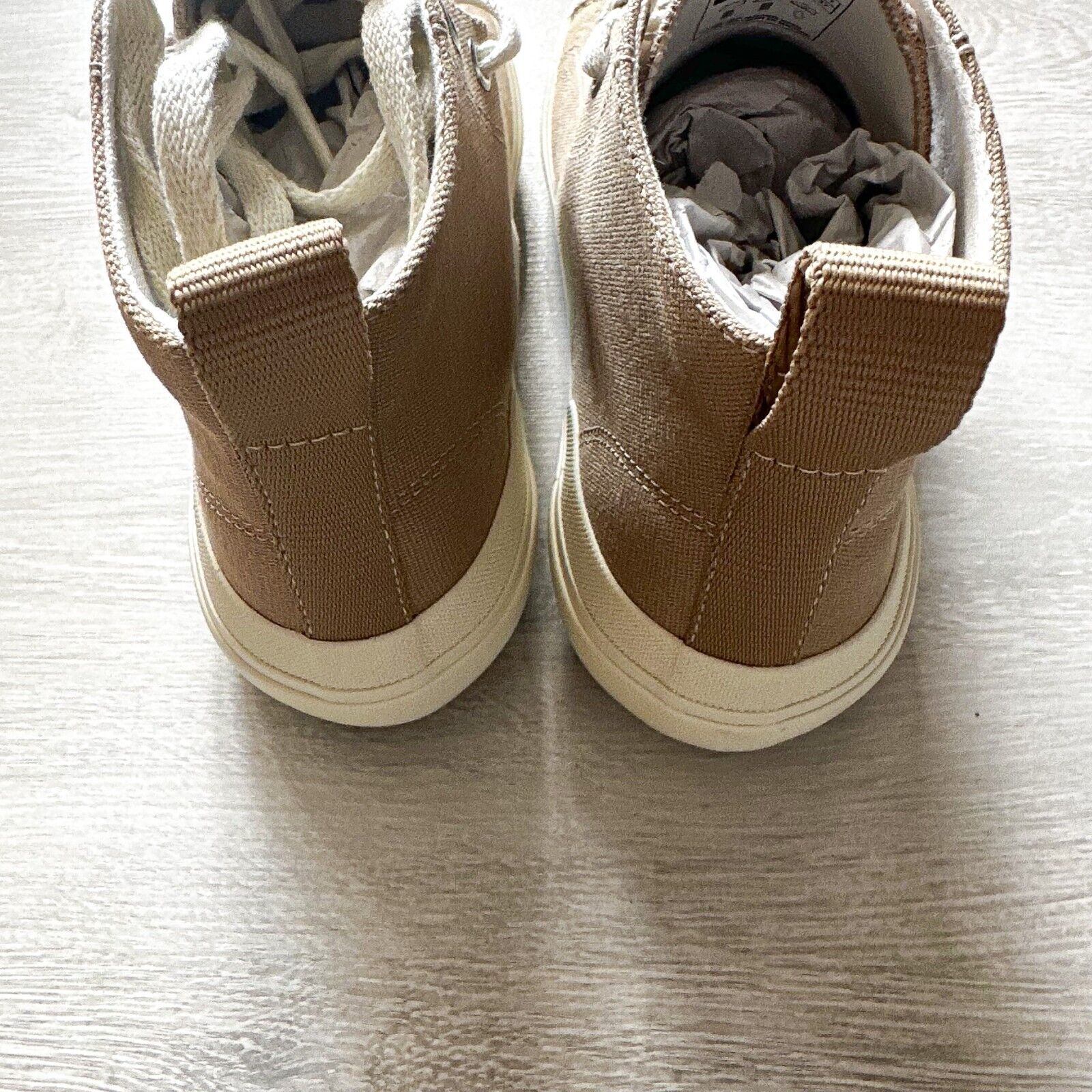 VEJA Nova Brown High Top Logo Trainers Sneakers - House Of Huntington