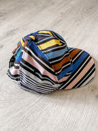 MISSONI Zig Zag Blue Multicolour Stripe Unisex Cap