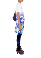 Burberry Swan Spell Out White T Shirt