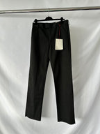 Alexander McQueen Black Structured Trousers
