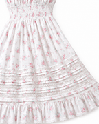Amy Jane London Floral Print Square Neck Puff Sleeve Dolly dress