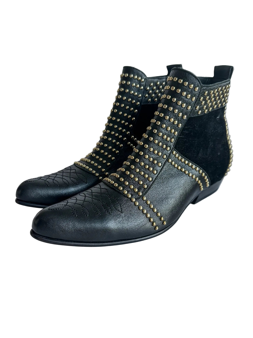 Anine Bing Charlie Studded Boots