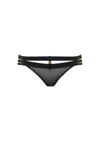 Bordelle Signature Art Deco Black Multi-Strap Thong - House Of Huntington