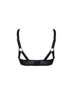 Bordelle Signature Wireless Soft Mesh Black Bondage Belle Bra - House Of Huntington