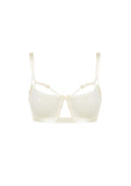 Bordelle Signature Wireless Soft Mesh Cream Bondage Belle Bra - House Of Huntington